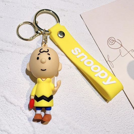 Snoopy Silicone Keychain