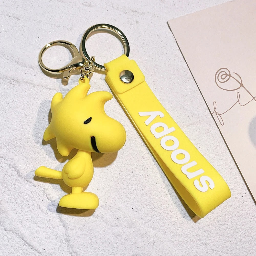 Snoopy Silicone Keychain