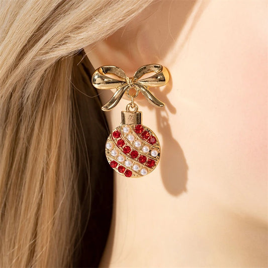 Exquisite Christmas Earrings
