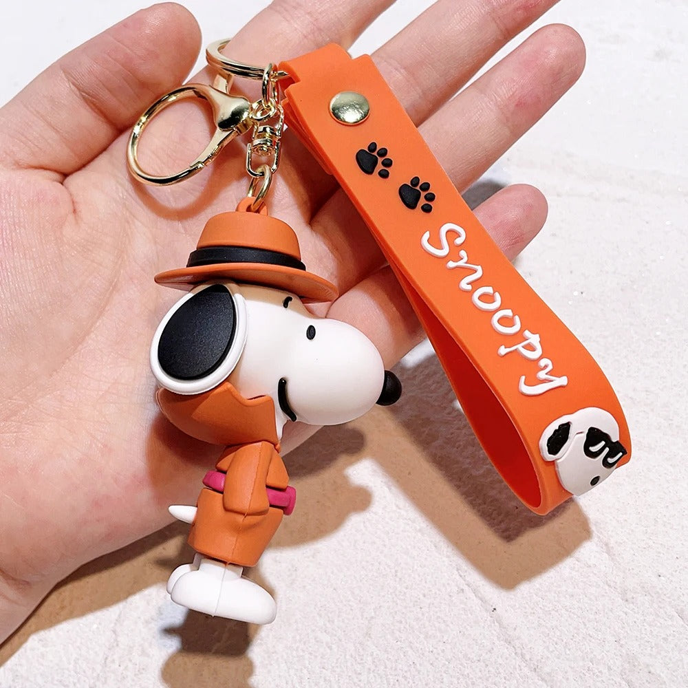 Snoopy Silicone Keychain
