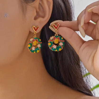 Exquisite Christmas Earrings