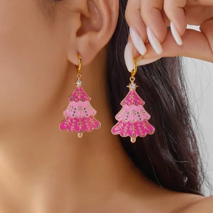 Exquisite Christmas Earrings