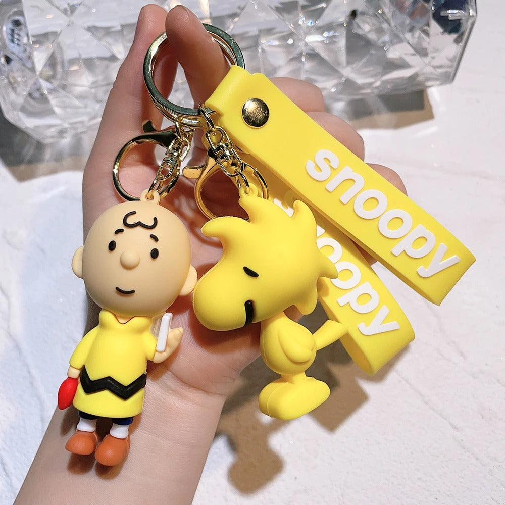 Snoopy Silicone Keychain