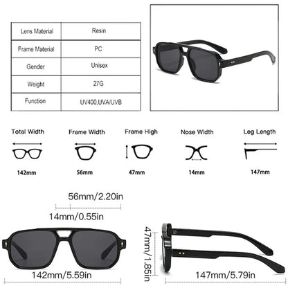 Double Bridges Sunglasses