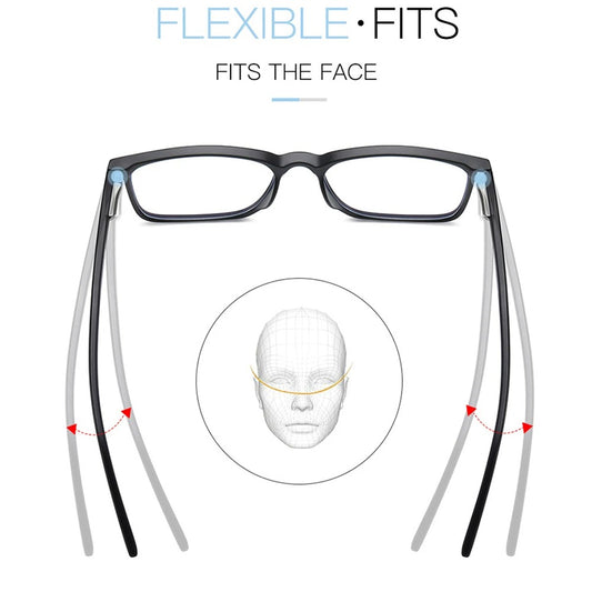 Blue Light Resistant Men's Glasses