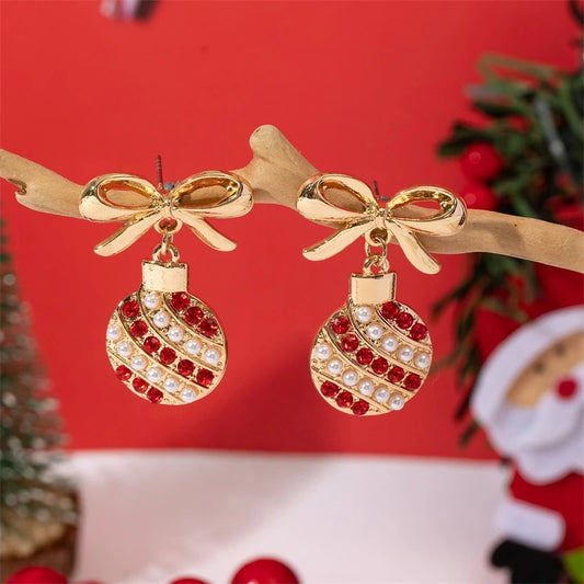Exquisite Christmas Earrings