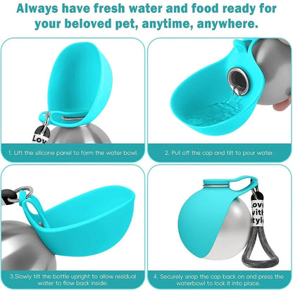 Portable Water Canteen For Pets