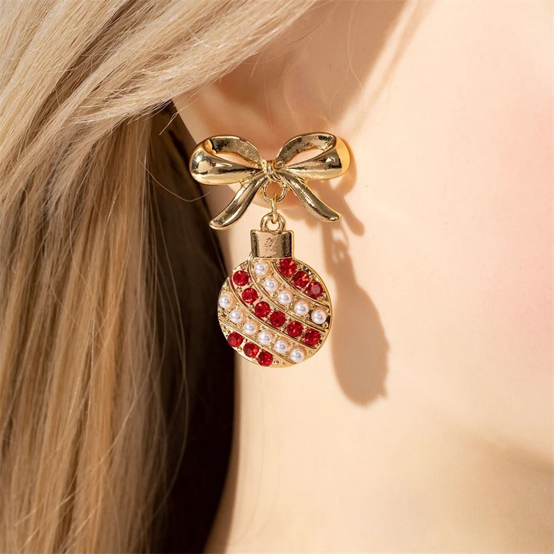 Exquisite Christmas Earrings