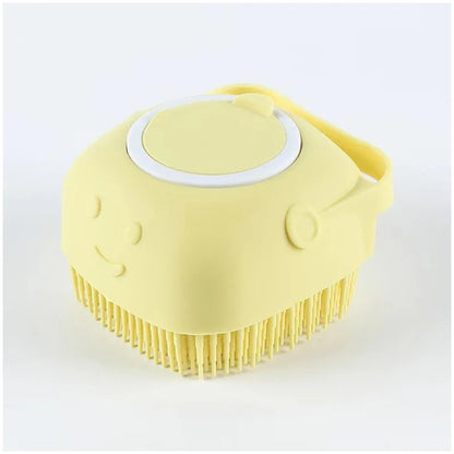 Soft Silicone Pet Bath Massage Brush